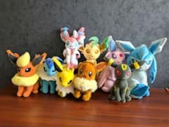 포켓몬 pokemon 이브이즈 봉제인형 9체 세트