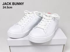 新品未使用 JACK BUNNY スパイクレスシューズ 24.5cm 白 - メルカリ