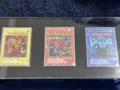 遊戯王 三幻神 G4 シークレットレア 3枚セット　アクリルケース付き 遊戯王 三幻神 G4 シークレットレア 3枚セット アクリルケース付き