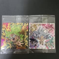 ドラゴンボール 超戦士シール ブロリー 孫悟空 2枚セットのサムネイル
