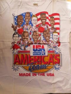 NBA　1992Drem Team 記念Tシャツ　未使用のサムネイル