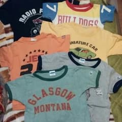 110☆Tシャツ☆半袖☆6枚set☆中古のサムネイル