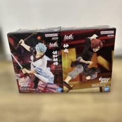 【未開封／送料込／２PCS】銀魂　フィギュア