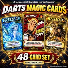 DARTS MAGIC CARDS ダーツ魔法カード 英語版 48枚セットのサムネイル
