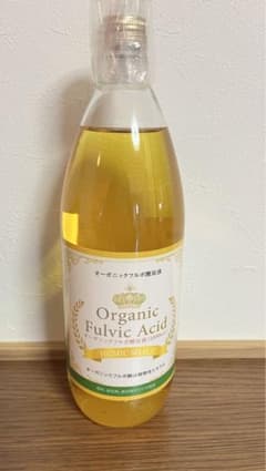 オーガニックフルボ酸原液1000ml(軽量カップと使い方付き)のサムネイル