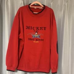 ミッキートレーナー　古着のサムネイル