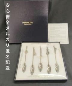 未使用品 MIKIMOTO 楽器モチーフ スプーン 5本セット 匿名配送 - メルカリ