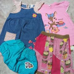 子供服 キッズ 女の子 可愛い♡ ４点セット まとめ売り １２０cmのサムネイル