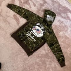 嵐 DUCK DUDE 迷彩 パーカー | Mercari