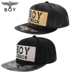 新品未使用！BOY LONDON レザーキャップのサムネイル