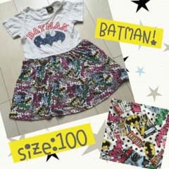 BATMAN Tシャツワンピース 100のサムネイル