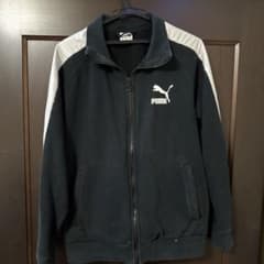 PUMA フルジップジャケット ブラックのサムネイル
