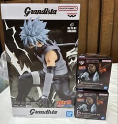 NARUTO　ナルトフィギュアまとめ売り、一番くじ　はたけカカシ、グランディスタ NARUTO Grandista はたけカカシ +一番くじ F賞 セット - メルカリ