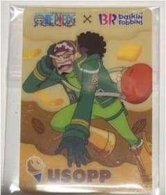 ワンピース × サーティワン オリジナルコレクションカード ウソップ新品未使用のサムネイル