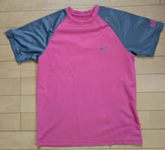 Nike Dri-FIT 半袖Tシャツ M ピンク/グレーのサムネイル