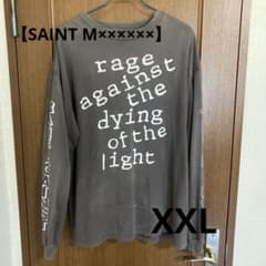 【SAINT M××××××】rage against the dyingXXL SAINT M××××××】rage against the dyingXXL - メルカリ