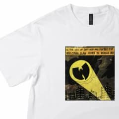 Wu-Tang Clan プリント Tシャツ ホワイト HIPHOP - メルカリ