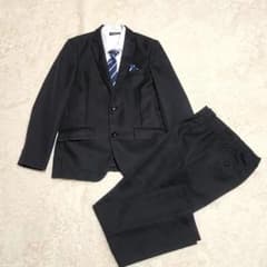 キッズスーツ v.o.w.w 165cm 5点セット ブラック 卒業式 - メルカリ