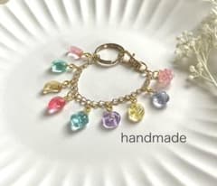 ミニドロップ♪ キャンディ♪ バッグチャーム　ハンドメイド　パステル　レジン　2のサムネイル