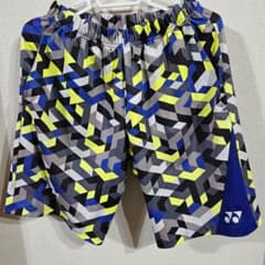 YONEX 幾何学模様ハーフパンツ Lサイズ - メルカリ
