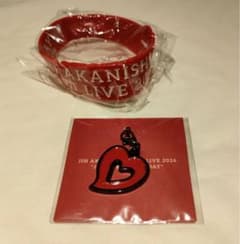赤西仁 2026 Heart Live 7/4限定 ラバーバンド チャームセット - メルカリ