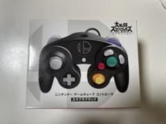 ゲームキューブ コントローラー スマブラブラック 大乱闘スマッシュブラザーズのサムネイル