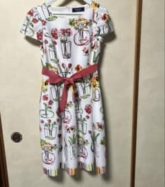 エムズグレイシー 花瓶柄ワンピース 花柄 | Mercari