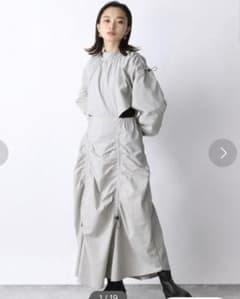 【JEANASIS】ナイロンウエストホールドロスとワンピースのサムネイル