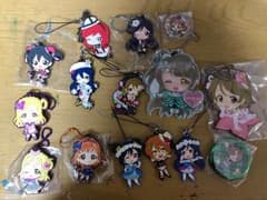 ラブライブ！ ラバスト＆缶バッジ まとめ売り☆最終値下げ！のサムネイル