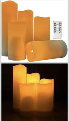 LEDキャンドル 12個セット リモコン付き 防水のサムネイル
