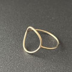 K10 ゴールド サークルリング 【& ei8ht】 K10 ゴールド サークルリング 【& ei8ht】 - メルカリ