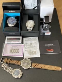 ❗️腕時計まとめ売り❗️TIMEX❗️UNDONE❗️WIRED❗️シチズンレグノ❗️のサムネイル