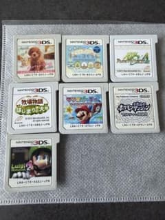 ニンテンドー3DS ゲームソフト 7本セット ソフトのみ 動作確認済み
