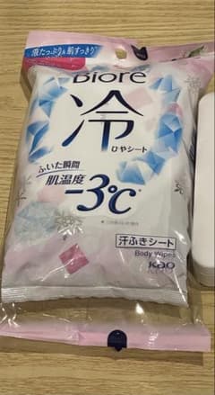 Biore 冷ひやシート 汗ふきシートのサムネイル