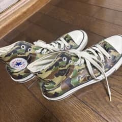 CONVERSE ALL STAR カモフラ柄 ハイカット スニーカーのサムネイル