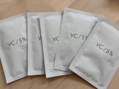 VC/5% Pure vitamin C Face mask 5枚セットのサムネイル