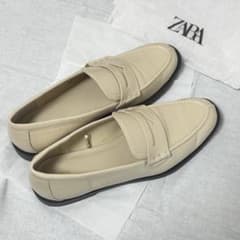 ZARA 靴 ローファー　（36）23cmのサムネイル