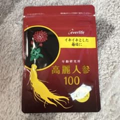 Everlife 年齢研究所 高麗人参100 60粒入 - メルカリ