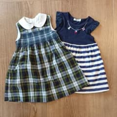 ファミリア ワンピース 90 2枚 セットのサムネイル