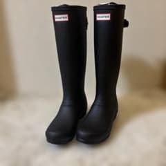 HUNTER レインブーツ ブラック UK5のサムネイル