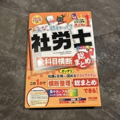 未読です⭐︎2024年度版 みんなが欲しかった! 社労士全科目横断総まとめのサムネイル