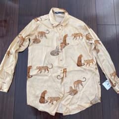ZARA チーターブラウスのサムネイル