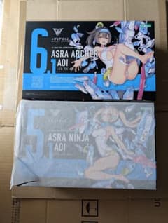 コトブキヤ メガミデバイス 朱羅 弓兵 蒼衣 と 朱羅 忍者 蒼衣のサムネイル