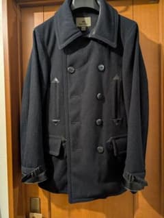 や*ん様 NigelCabourn 日本製 メルトンミリタリーピーコート 48 や*ん様 NigelCabourn 日本製 メルトンミリタリーピーコート 48 - メルカリ
