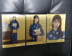 乃木坂46 矢田萌華 生写真 浴衣 3種コンプ 真夏の全国ツアー2026 ①