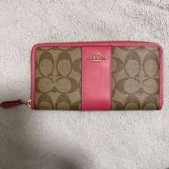 COACH 長財布 ピンクのサムネイル