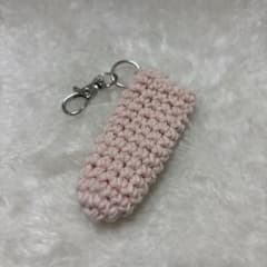 携帯リップケース　ベビーピンク／金具シルバーのサムネイル
