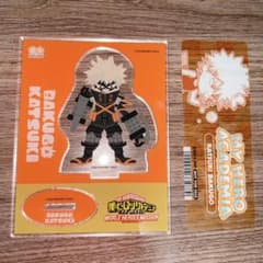 僕のヒーローアカデミア アクリルスタンド クリアしおりのサムネイル
