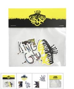 King Gnu スタジアムライブツアー2023　限定グッズ  ステッカーのサムネイル