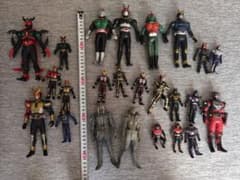 仮面ライダー ソフビ フィギュア 大量セットのサムネイル